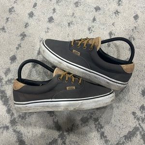 vans authentic slip on shoes